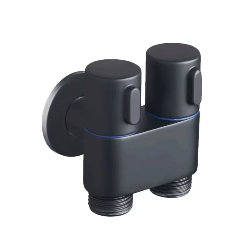 Doublevalve™ – Alimentation en Eau au Fini Noir Mat [50% de Réduction]