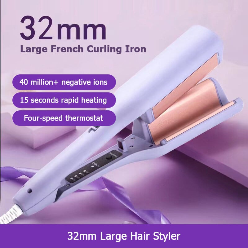 CurlsPro™ – Fer à boucler à vagues françaises pour des boucles de rêve [50 % de réduction]