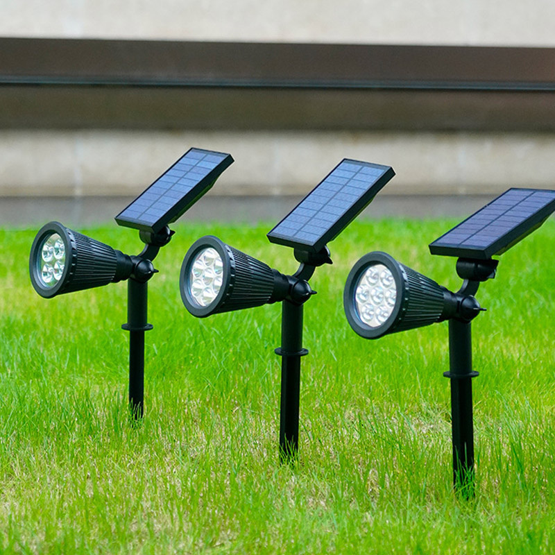 Projecteur de Jardin LED Solaire – Éclairage Extérieur Automatique et Étanche