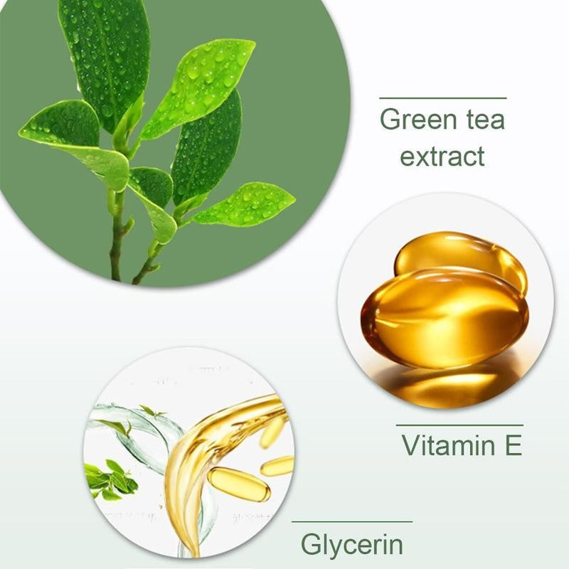 Masque Nettoyant Visage au Thé Vert en Stick pour Pores Purifiés
