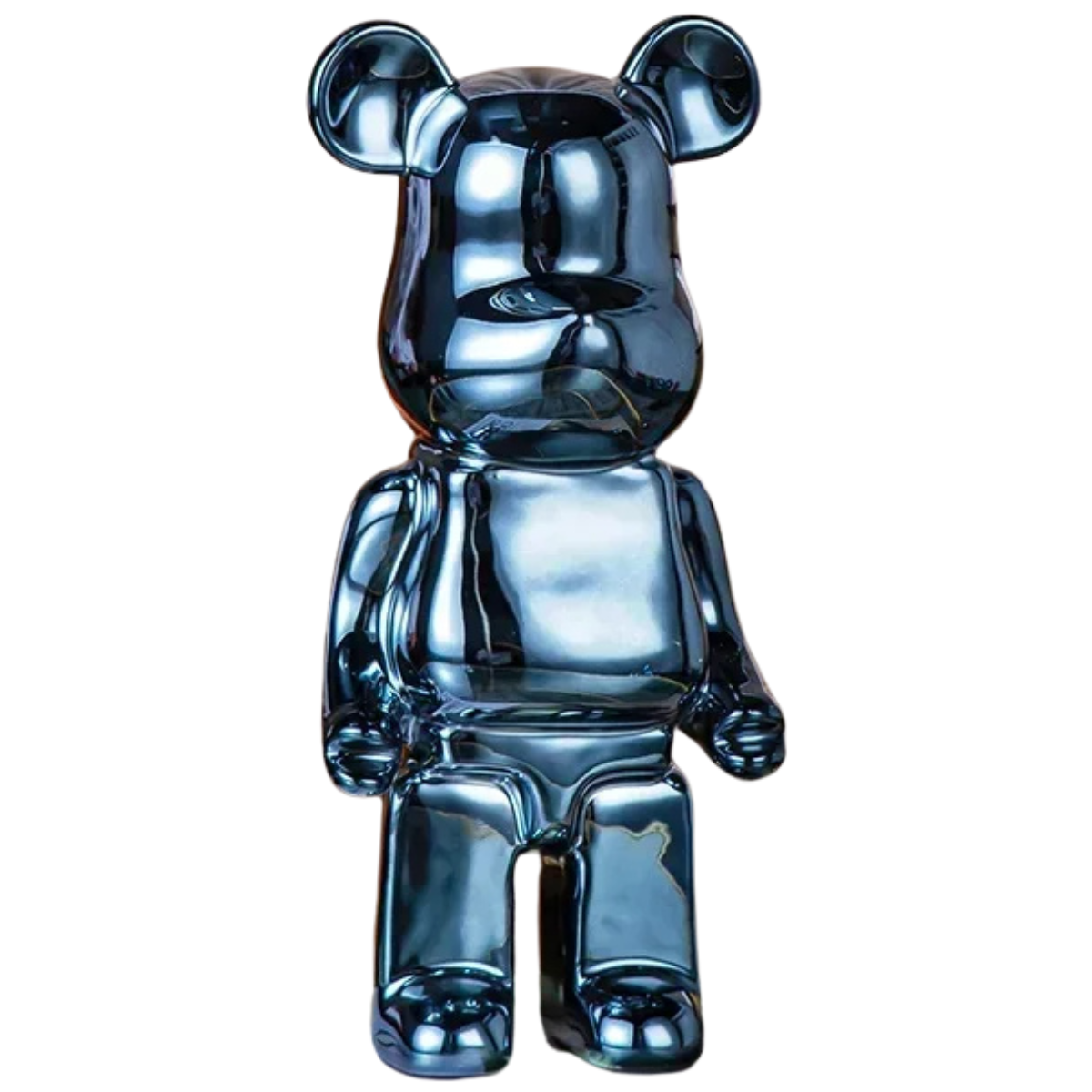 Sculpture d'ours en résine – figurine décorative moderne pour la maison