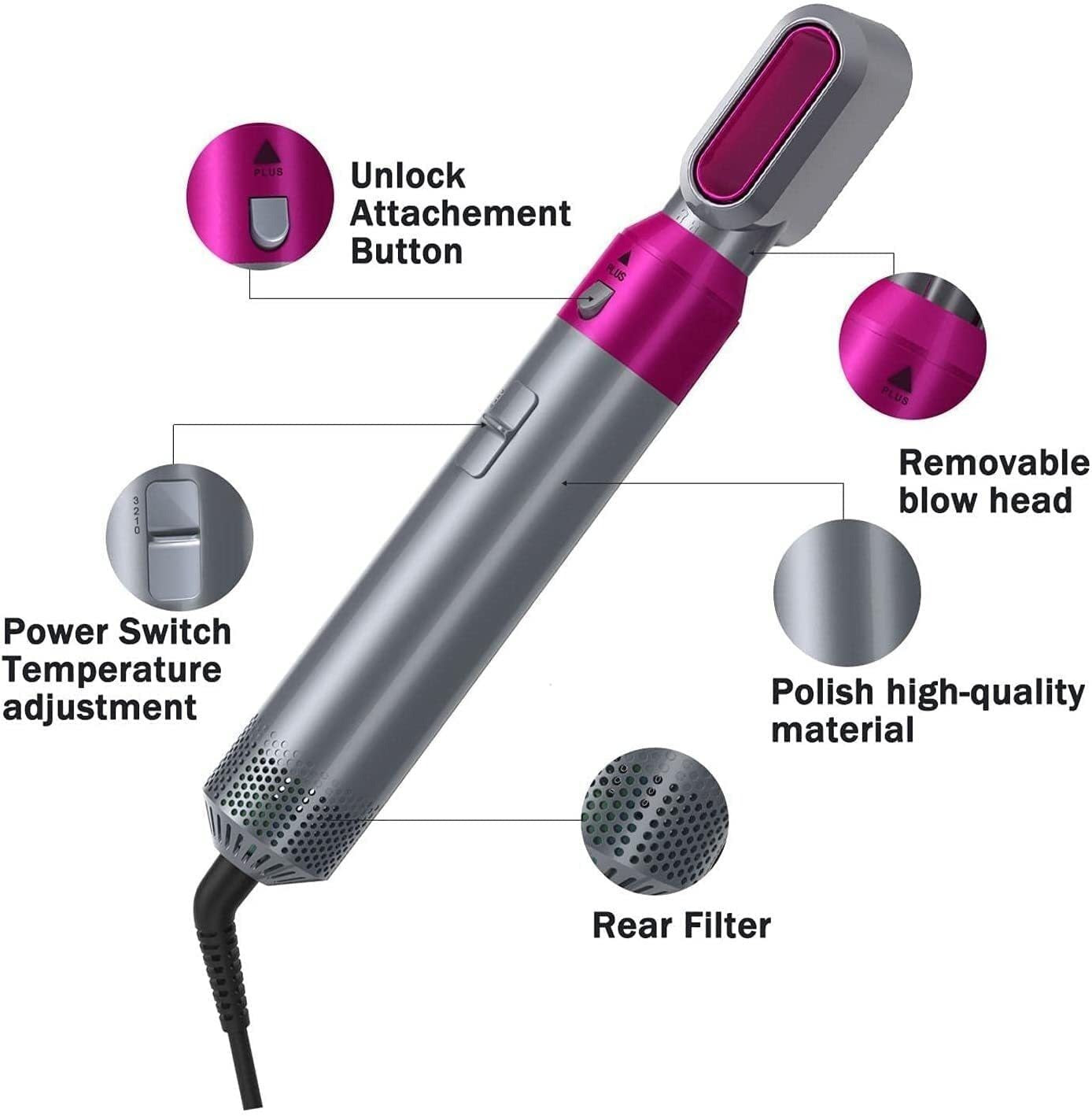 GlamWave™ – Outil de coiffage polyvalent pour un style capillaire sans effort [50 % de réduction]