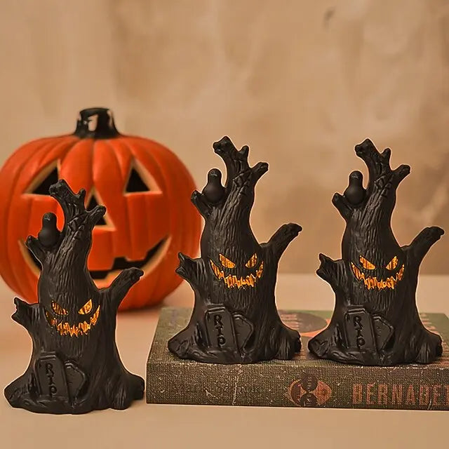 GruselTree™ – Crée une atmosphère chaleureuse et effrayante pour Halloween et plus encore [50 % de réduction]