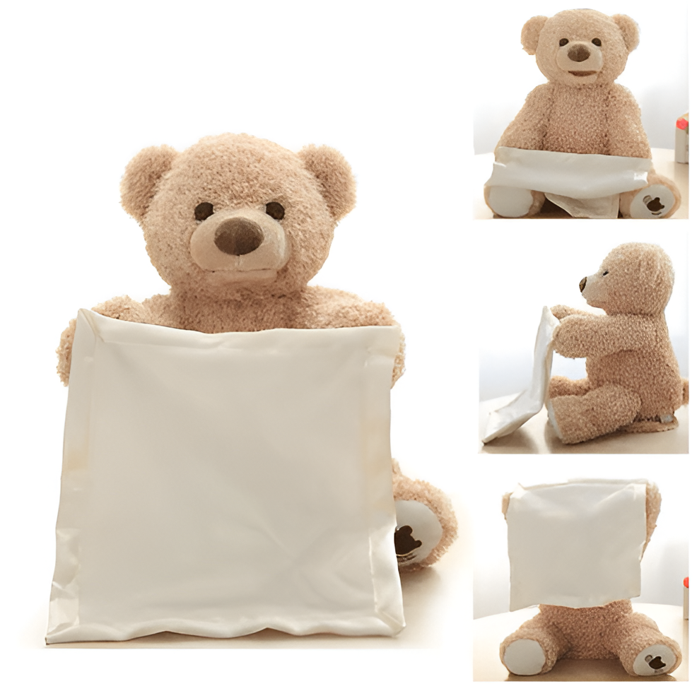 Ours en Peluche Interactif Parlant 30 cm pour Enfant