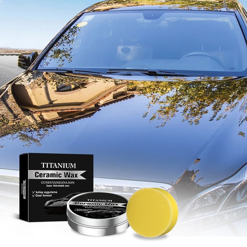 Cire Céramique Titane pour Voiture – Protection et Brillance Longue Durée