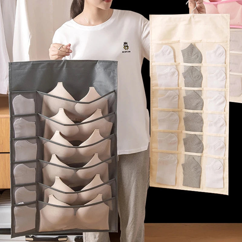 Organisateur Suspendu pour Garde-Robe – Rangement Sous-Vêtements et Accessoires