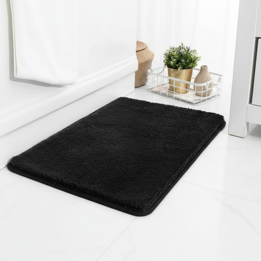 Tapis de bain doux antidérapant, épaissi et hautement absorbant