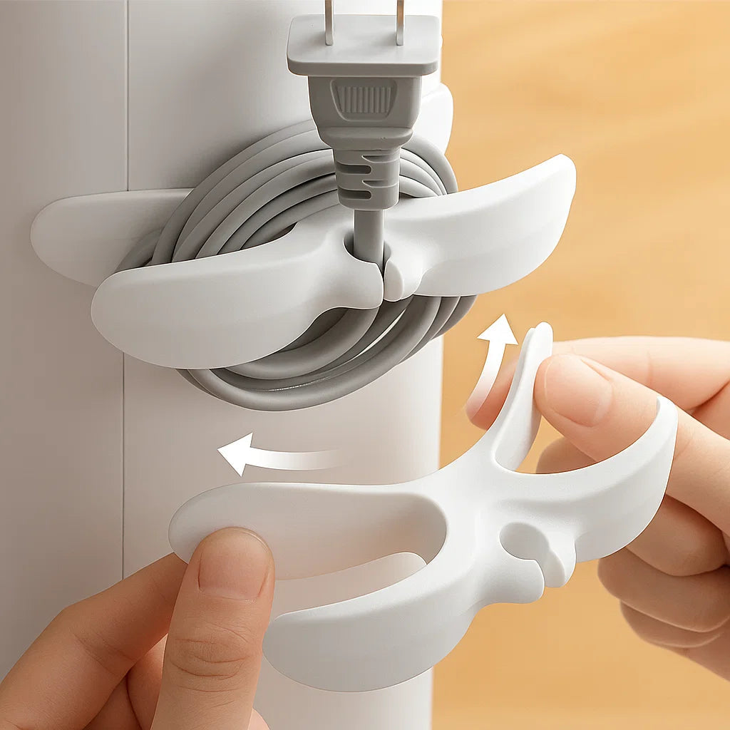 CableLock™ – Pour Plus d’Organisation & de Sécurité au Quotidien [5 + 5 Gratuit]