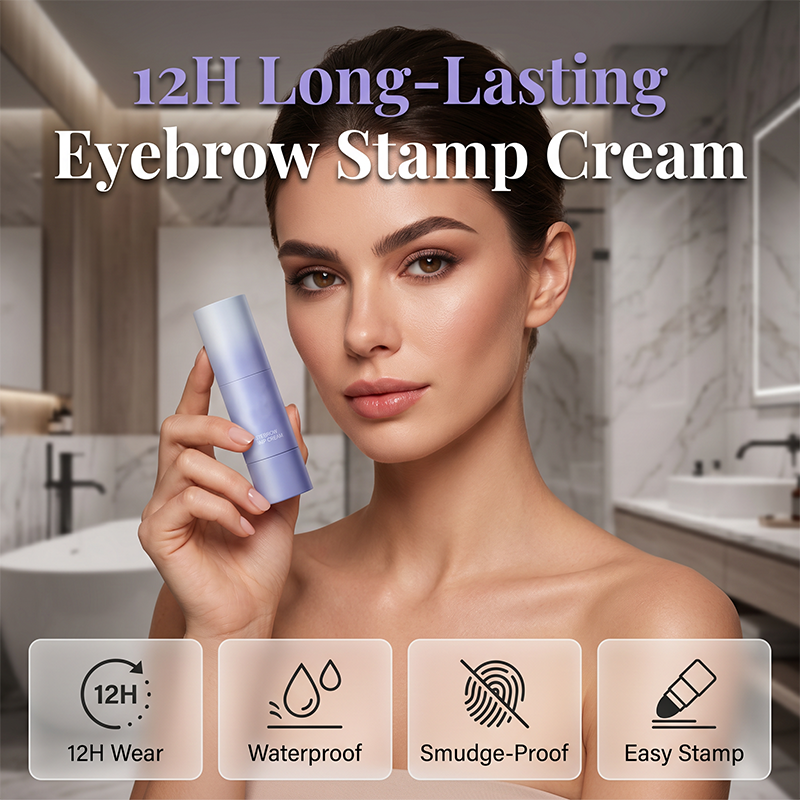 Poudre à Sourcils Waterproof Longue Tenue – Fini Naturel