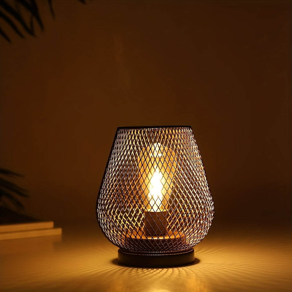 Lanterne LED sans fil à lumière blanc chaud – pour intérieur et extérieur