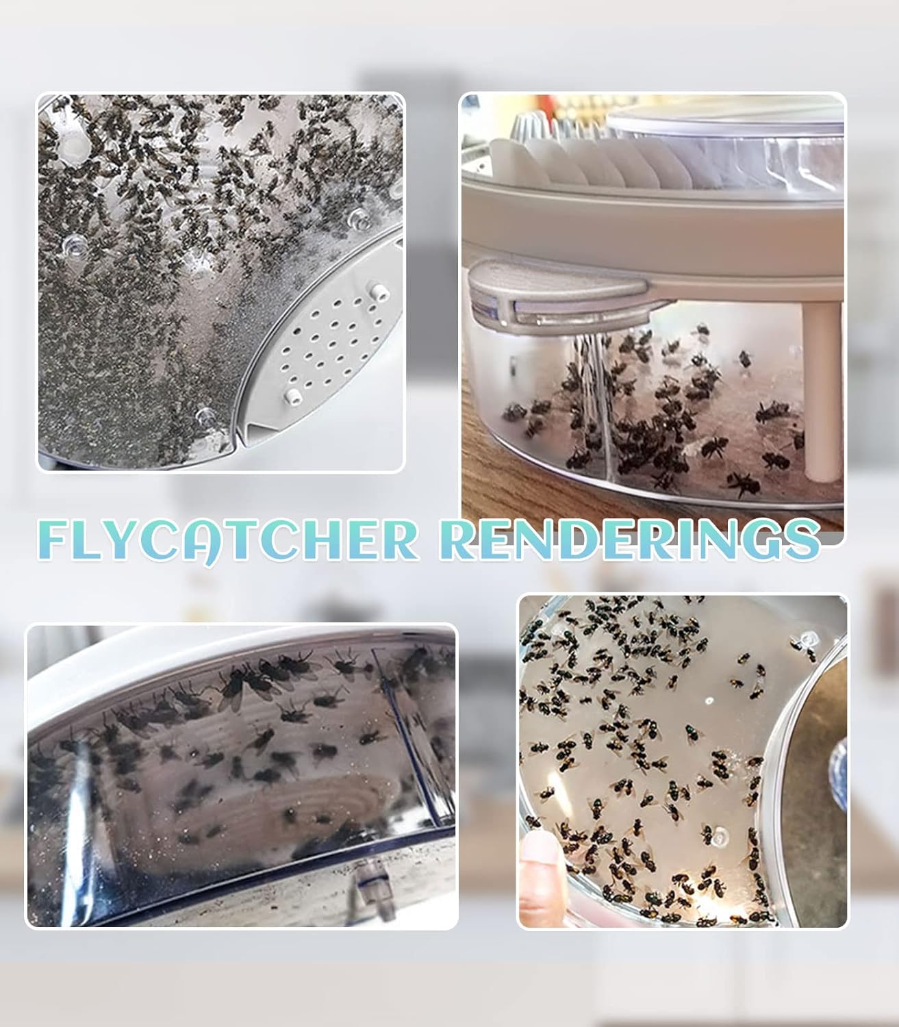 FlyAway™ - Répulsif anti-mouches silencieux et sans produits chimiques à tout moment [50% de réduction]