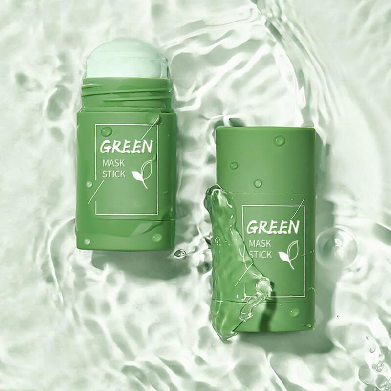 Masque Nettoyant Visage au Thé Vert en Stick pour Pores Purifiés