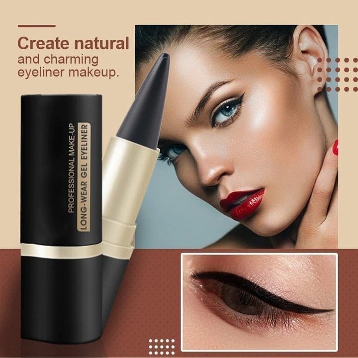 Eyeliner Mat Longue Tenue Résistant à l'Eau – Séchage Rapide et Précis