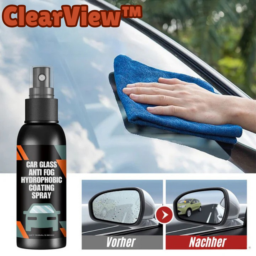 Spray Anti-Buée pour Pare-Brise, Casque et Miroir – Visibilité Nette