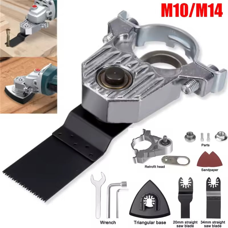 AngleGrind™ – Kit de Conversion pour Meuleuse d’Angle pour Travaux de Coupe et de Meulage [50% de Réduction]