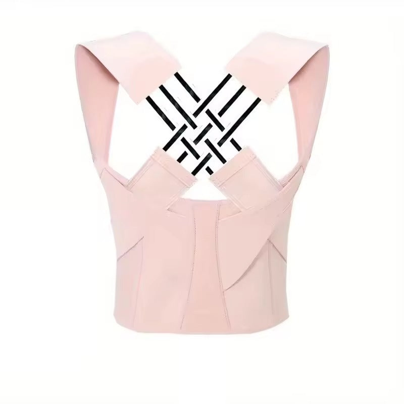 Correcteur de Posture Respirant en Mesh et Spandex – Unisexe