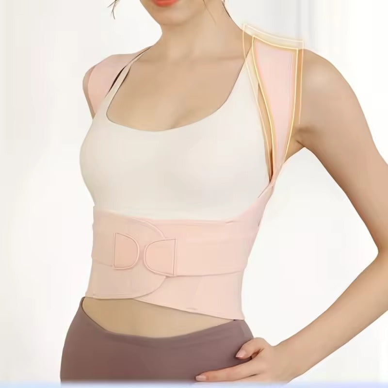 Correcteur de Posture Respirant en Mesh et Spandex – Unisexe