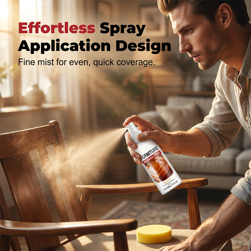 Soin Naturel pour Bois – Polish Nourrissant avec Éponge Applicatrice