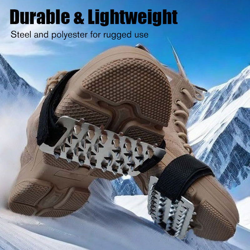Crampons Antidérapants à Pointes en Acier pour Glace et Neige