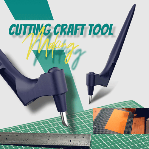 Cutter Rotatif Multifonction 2-en-1 pour Découpe et Gravure DIY