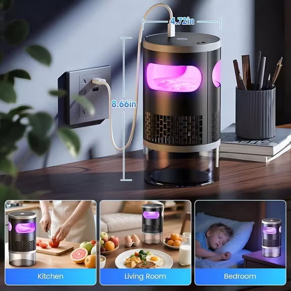 Piège à insectes électrique intérieur sans produits chimiques