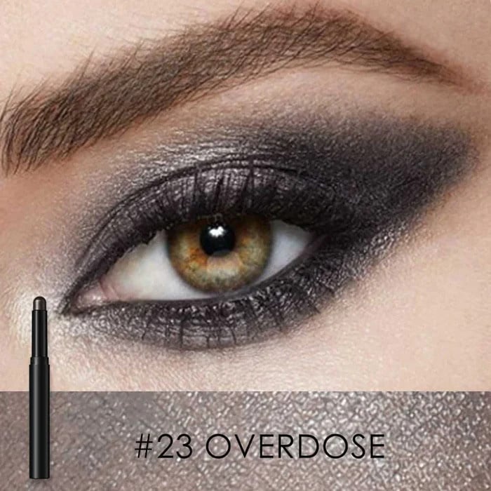 Crayon Fard à Paupières et Eye-liner 2-en-1 Résistant à l'Eau