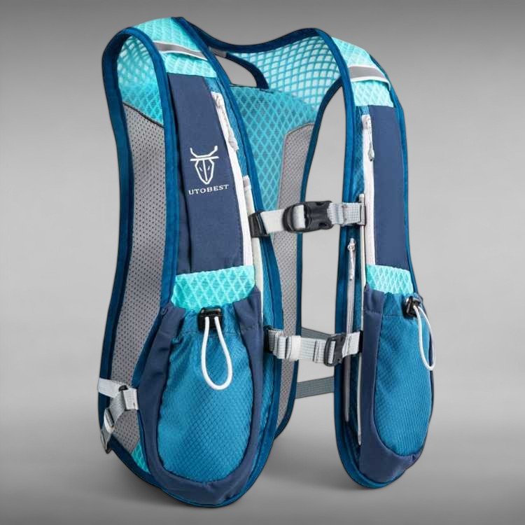 Veste d'hydratation ultra-légère pour course et vélo sans rebond