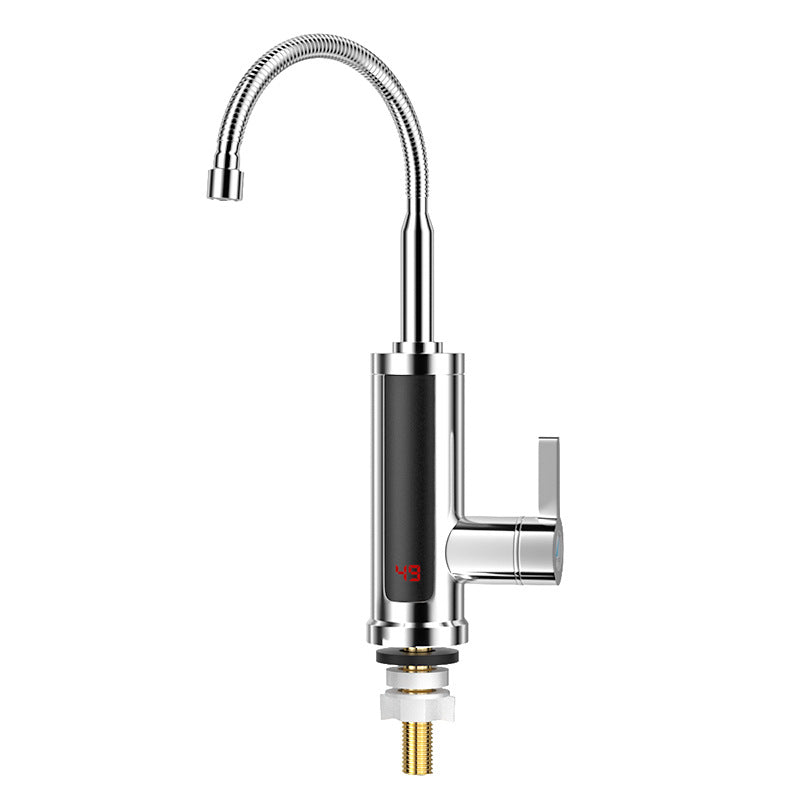 Robinet de cuisine avec eau chaude instantanée et affichage LED de la température