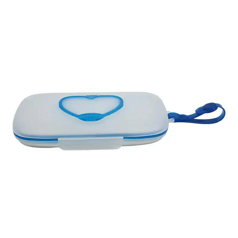 Distributeur de Lingettes Portable avec Couvercle Hermétique et Lanière
