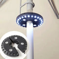 Lampe LED sans fil pour parasol avec pince – 3 niveaux de luminosité