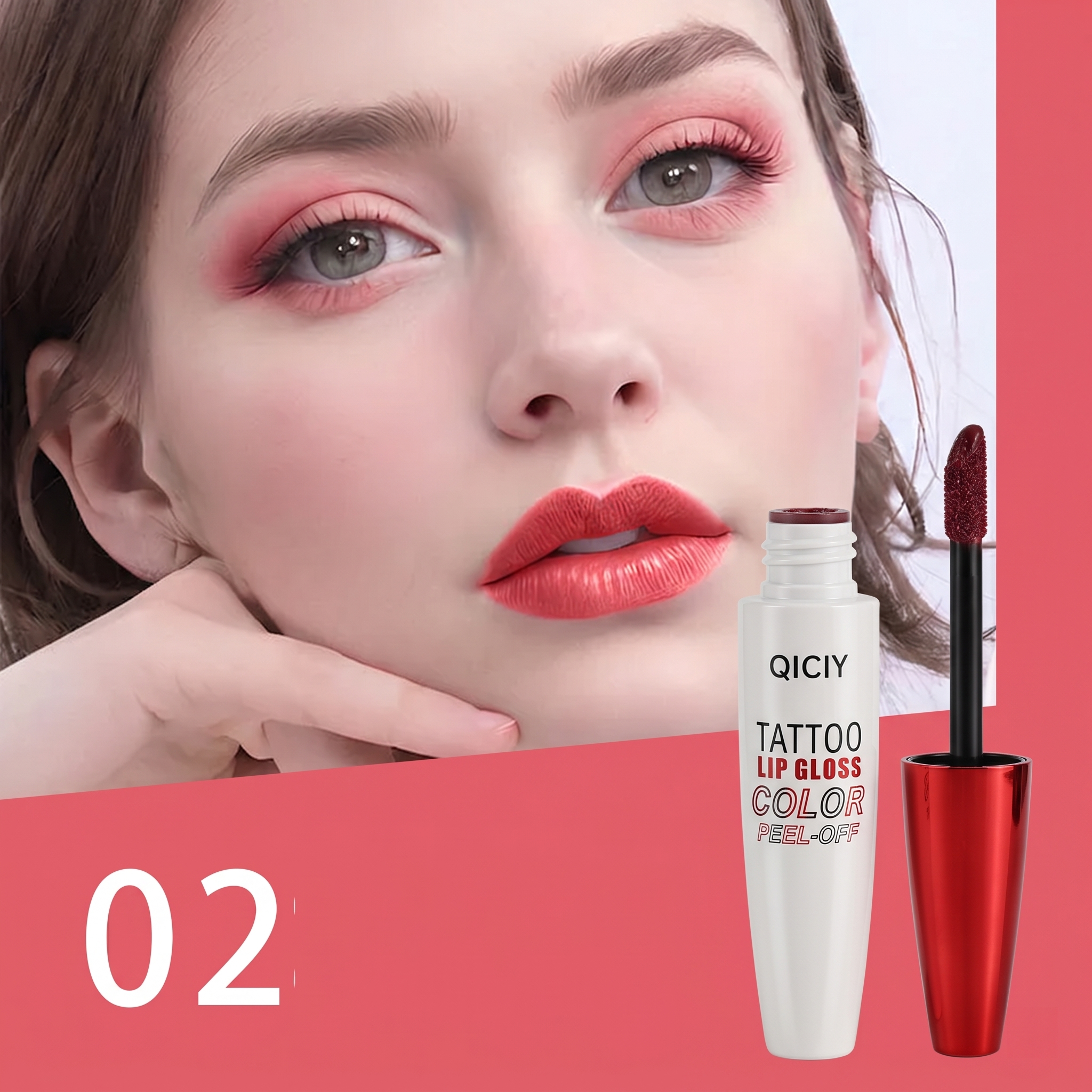 Couleur à Lèvres Longue Durée Pelliculable – Waterproof jusqu'à 3 Jours