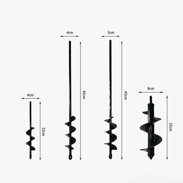 SpiralDrill™ – Foret hélicoïdal haute résistance pour plantations profondes [50 % de réduction]