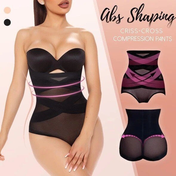 SlimFlex™ – Gainage taille haute à compression croisée [50 % de réduction]