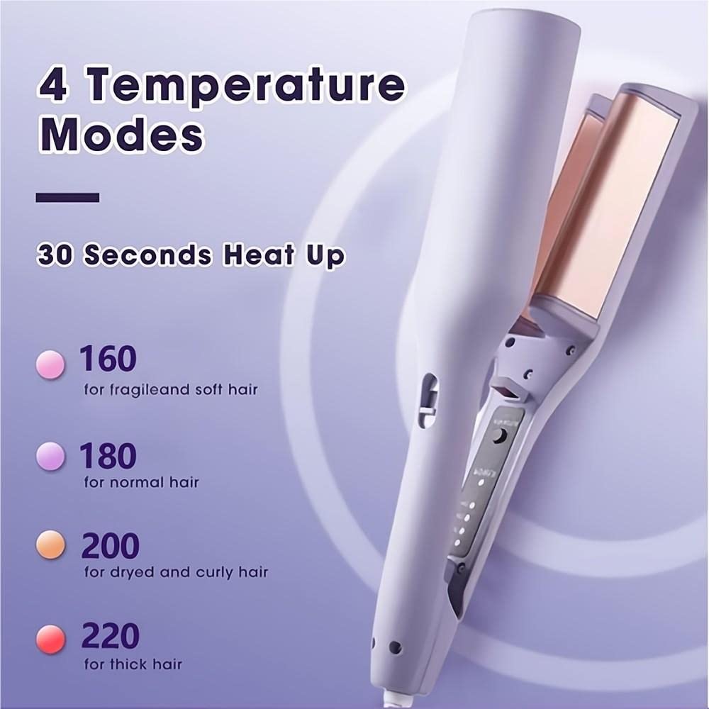 CurlsPro™ – Fer à boucler à vagues françaises pour des boucles de rêve [50 % de réduction]