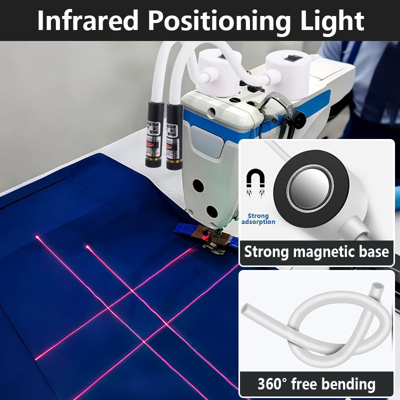 Lumière Laser Magnétique pour Machine à Coudre – Couture Précise
