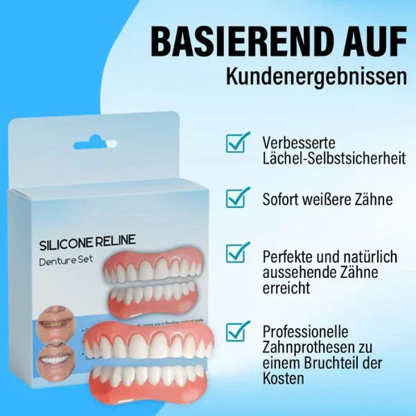 Kit de Rebasage Prothèse Dentaire en Silicone Médical Ajustable