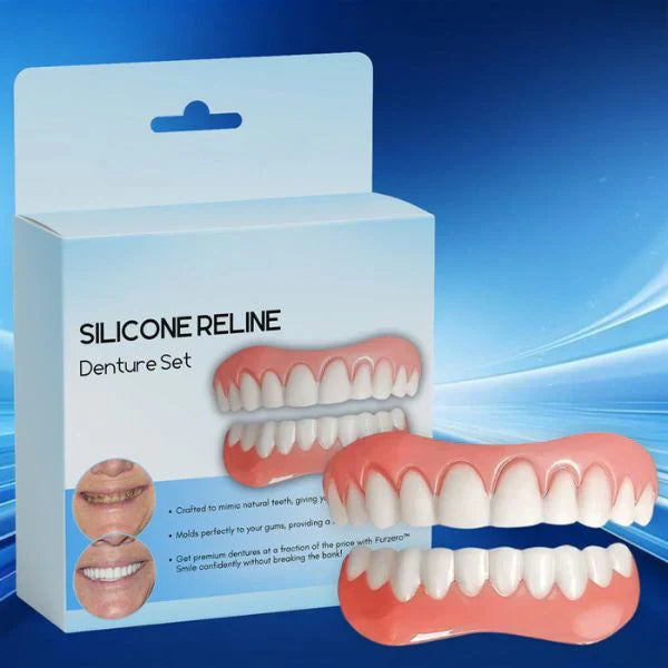 Kit de Rebasage Prothèse Dentaire en Silicone Médical Ajustable