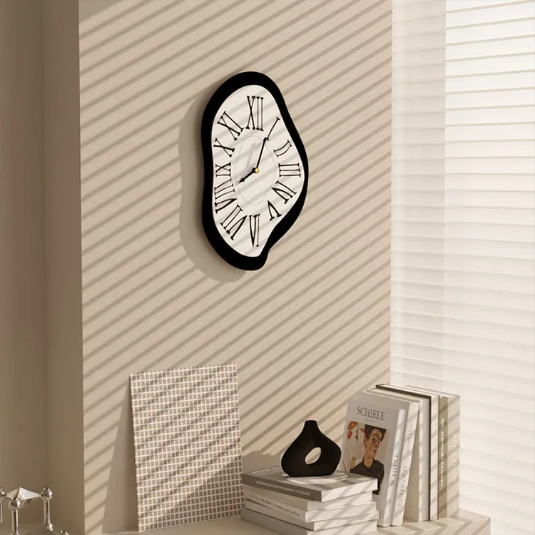 Horloge murale à chiffres romains – mouvement quartz silencieux