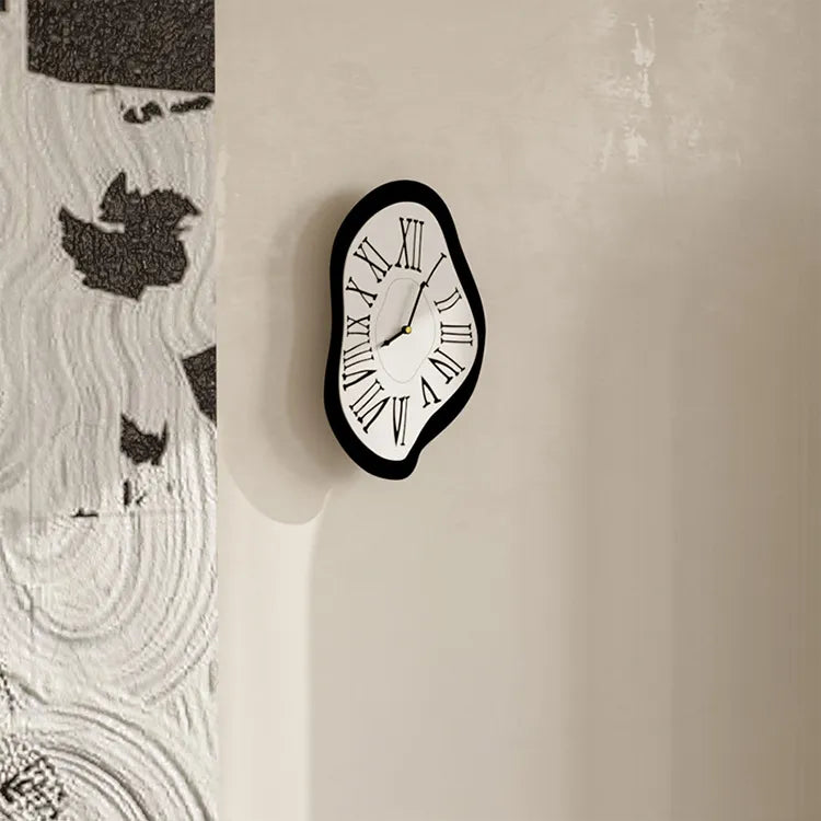 Horloge murale à chiffres romains – mouvement quartz silencieux