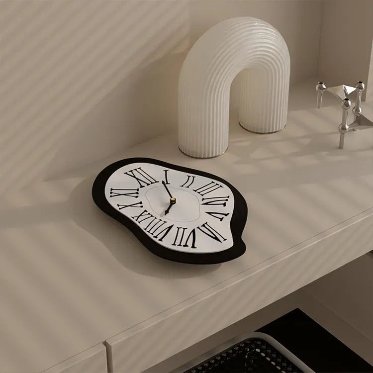Horloge murale à chiffres romains – mouvement quartz silencieux
