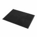 Tapis de porte à motif géométrique – antidérapant pour intérieur et extérieur