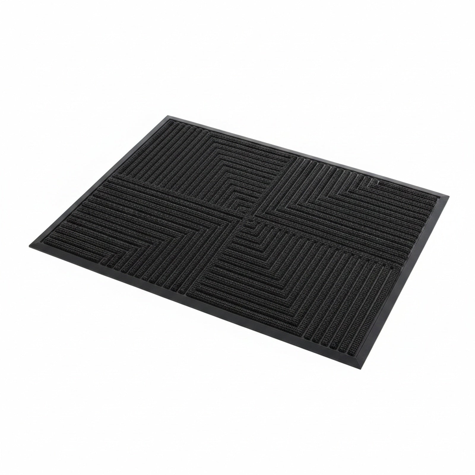 Tapis de porte à motif géométrique – antidérapant pour intérieur et extérieur
