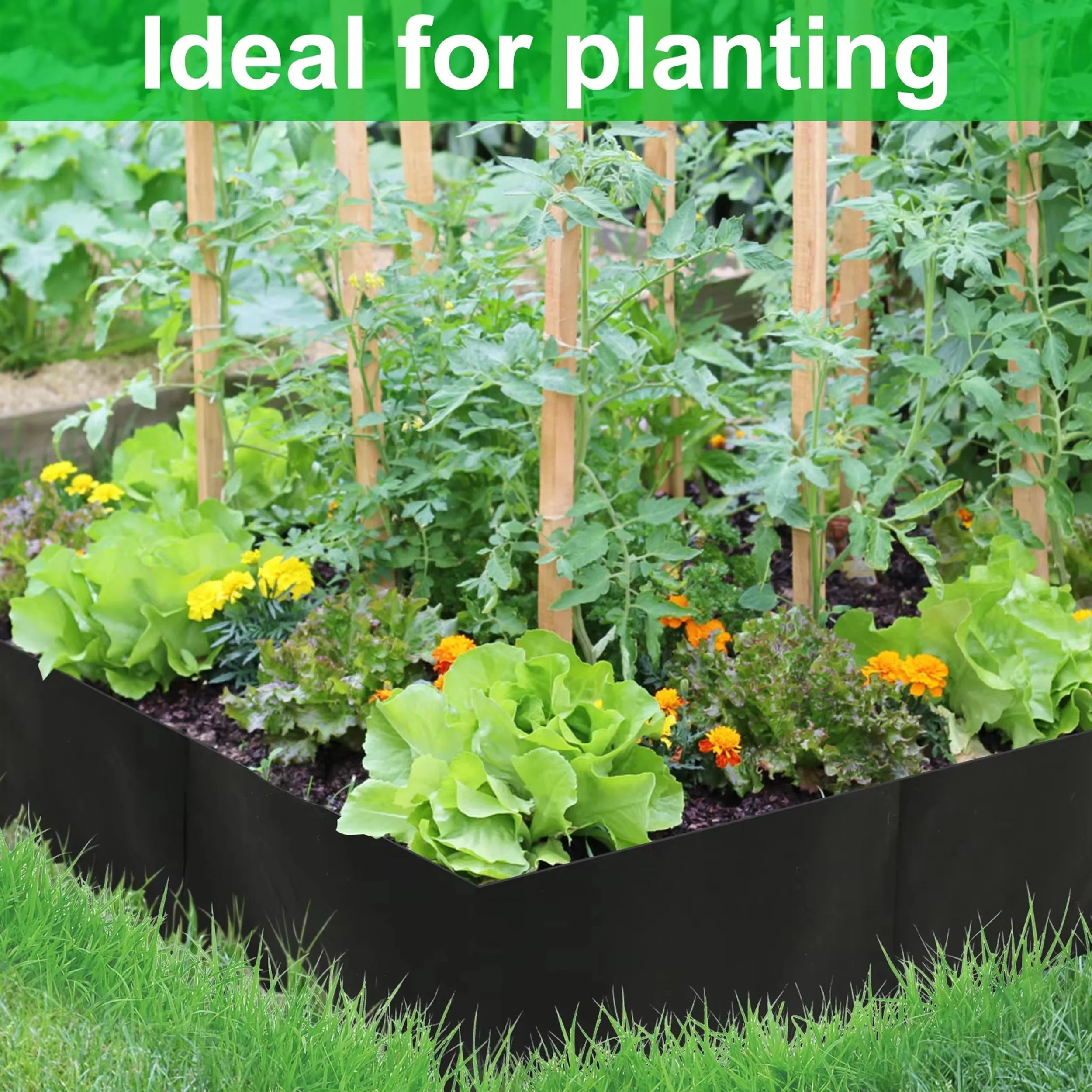 Jardinière Multi-Poches en Tissu Respirant pour Herbes et Légumes