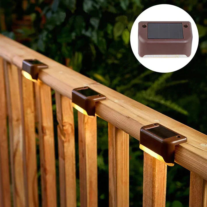 Lampes Solaires pour Escaliers et Chemins Extérieurs LED IP44
