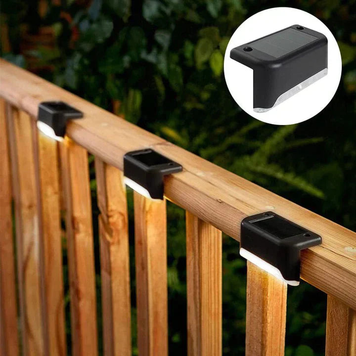Lampes Solaires pour Escaliers et Chemins Extérieurs LED IP44