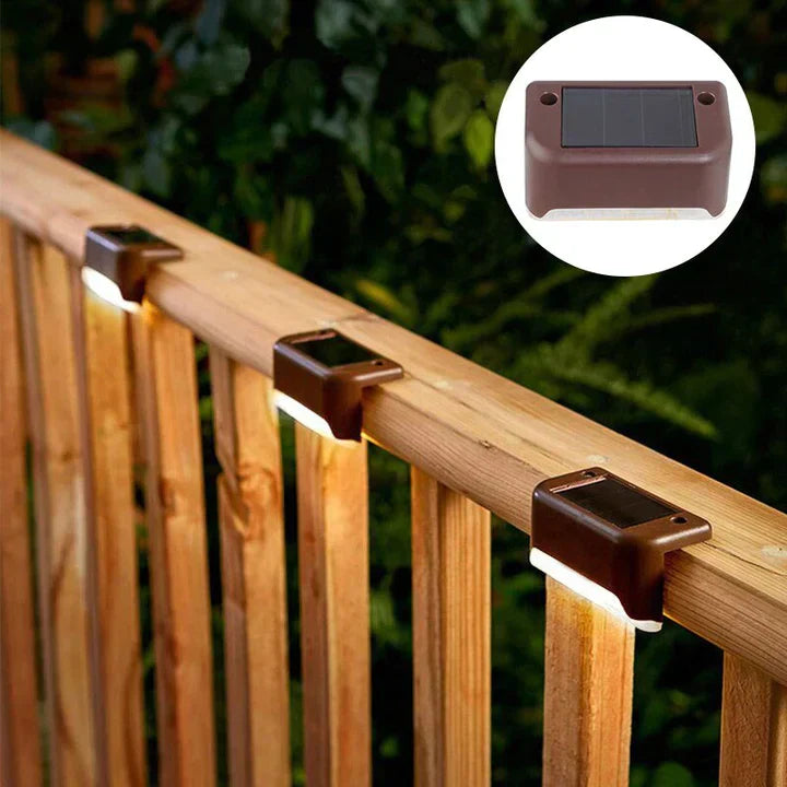 Lampes Solaires pour Escaliers et Chemins Extérieurs LED IP44