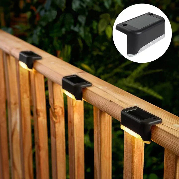 Lampes Solaires pour Escaliers et Chemins Extérieurs LED IP44