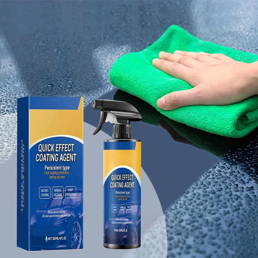 Spray Nano Céramique Voiture – Nettoyage Sans Eau et Protection Longue Durée