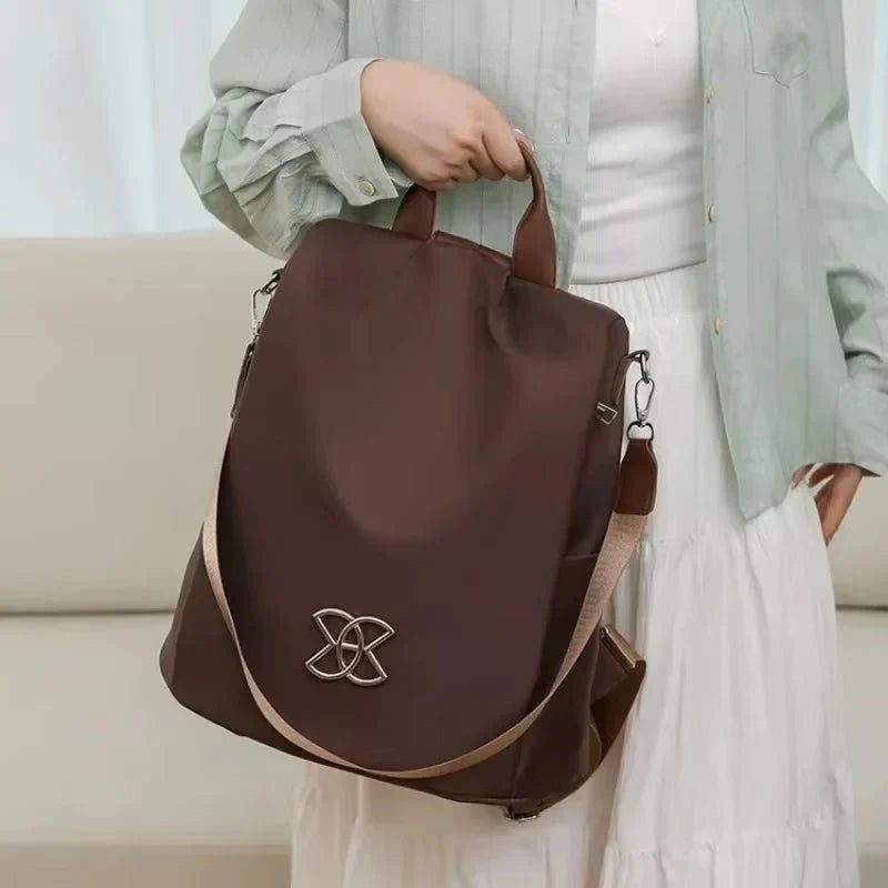 Sac à dos antivol avec 3 options de port résistant à l'eau