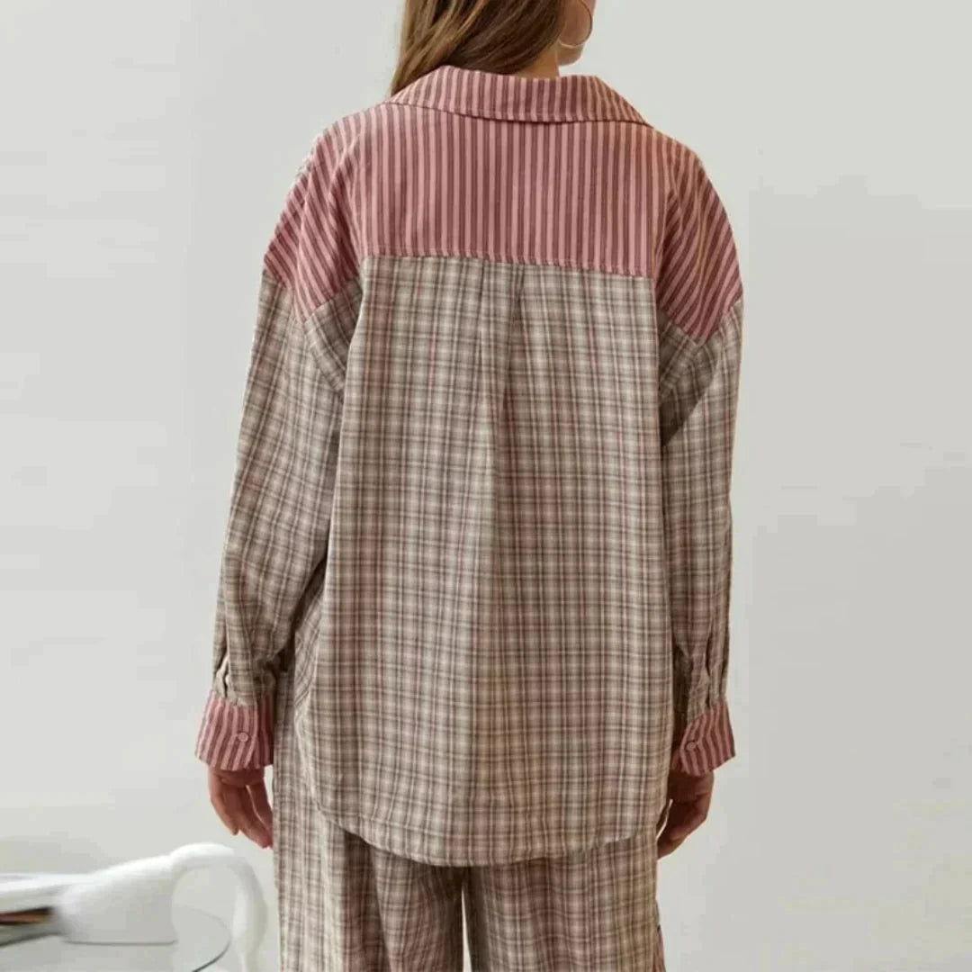 Olivia™ – Ensemble pyjama deux pièces pour des nuits douillettes [50 % de réduction]